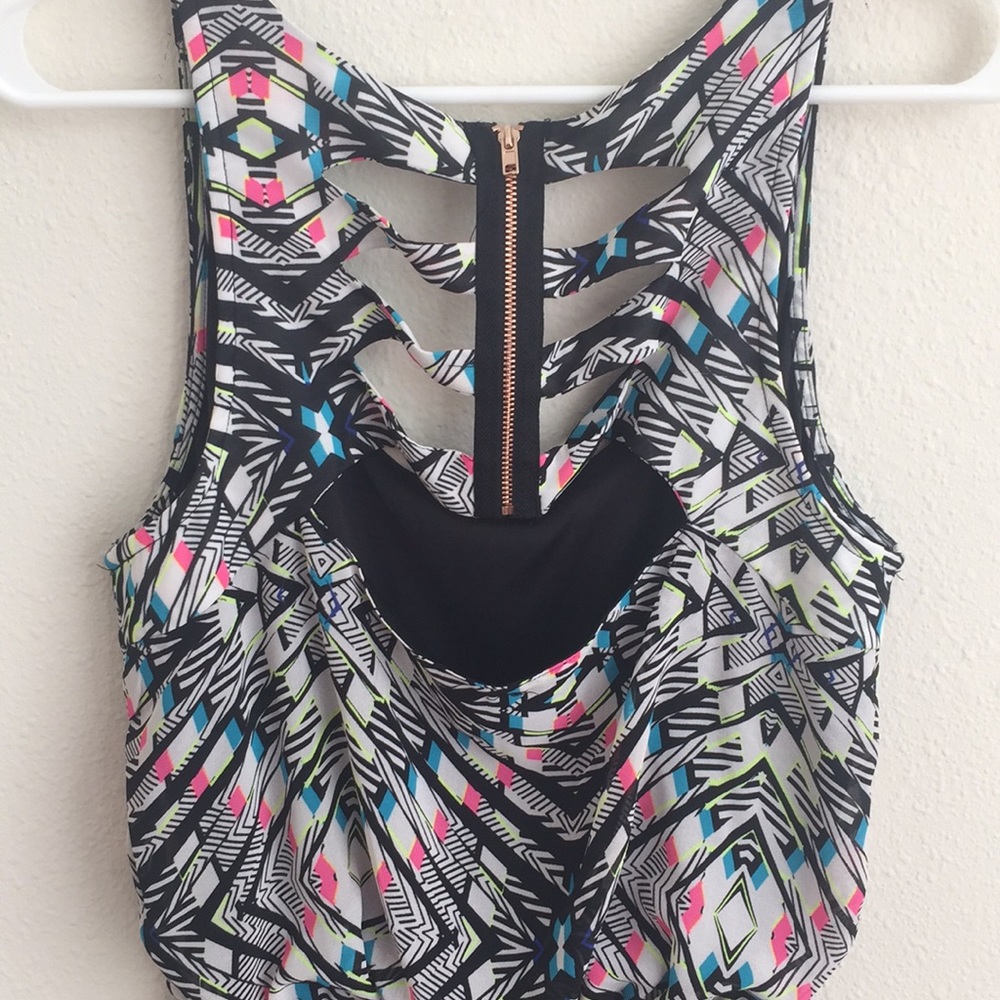 Aztec Patterned Romper - Picture 3 of 5